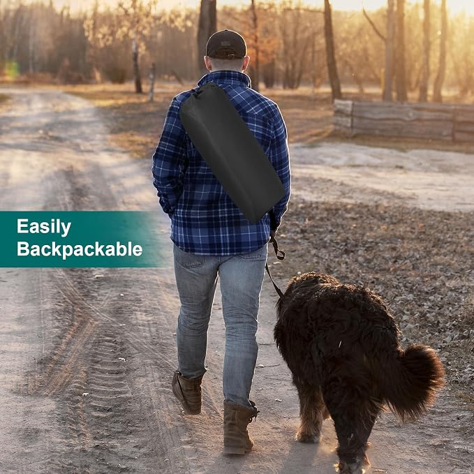 Ownpets Collapsible Dog Crate, 36 inch Portable Travel Dog Crate for Large Dogs, 4-Door Foldable Pet Kennel with Durable Mesh Windows & Double-Sided Soft Mat | Foldable, Portable, 4-Doors, 4-Side Mesh Windows, Steel Frame Oxford Cloth, Soft Cushion Mat...