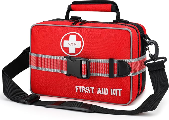 Large 430-Piece Emergency First Aid Kit for Home, Car, Camping | Comprehensive, Premium Easy-Access Medical Kit – For Travel, Hiking, Truck, Sports & Outdoor Emergencies
