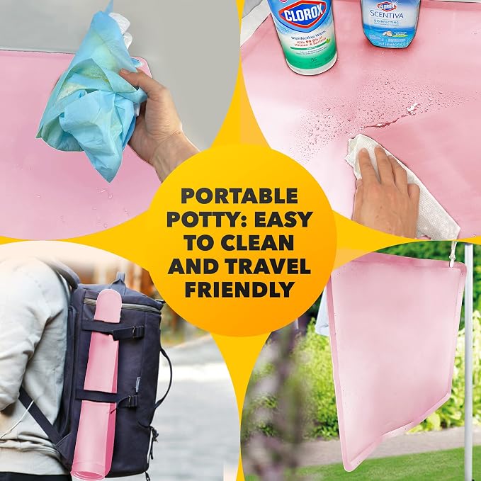 Dog Pee Pad Holder - Fits Up to 24” x 24” Pee Pad - 2 Pack - Rose | Stable Grip, Raised Edges, Quick-Wipe Silicone Surface Dog Potty Tray Holder for Indoor Flooring Protection
