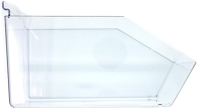 Clear Gridwall Acrylic Bins, Large Bin for Grid Panels - 6" L x 5.5" H x 11.5" D - 10 Pack