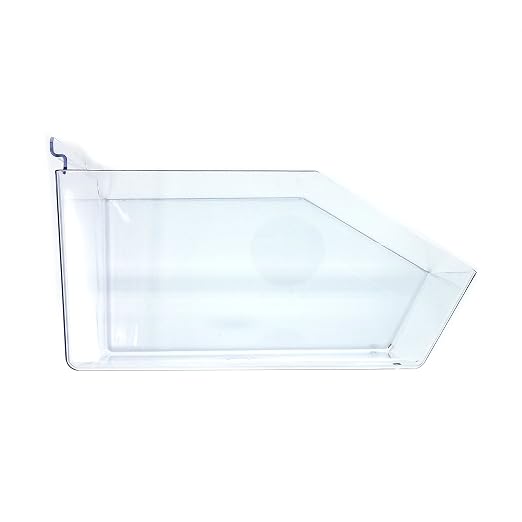 Clear Pegboard Acrylic Bins, Large Bin for Peg Wall - 6" L x 5.5" H x 11.5" D - 10 Pack