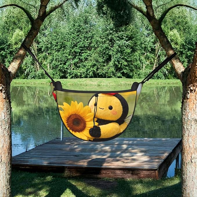 Honeybee Car Seat Organizer-Backseat Storage Bag for Travel | Waterproof Durable. Holds Snacks Gear Essentials. Fits Most Cars.