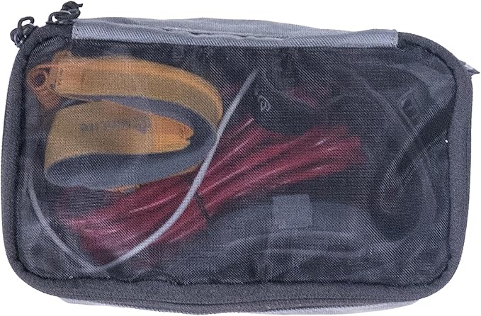 Packing Cube with Transparent Mesh Top X-Small - Charcoal Gray