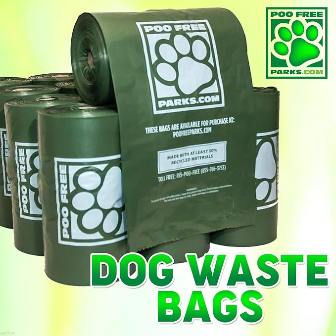 Dog Waste Bags (3 Roll/ 600 Count - XL) | Biodegradable XL Expandable Gusseted Bags | Extra Thick Pet Waste Bag | Leak-Proof