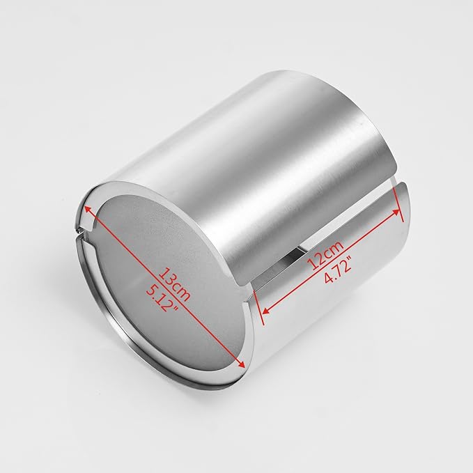 JunSun Cat Proof Toilet Paper Holder Dog Proof Toilet Paper Roll Holder Pet Proof TP Holder Anti-Cat TP Roll Holder TP Roll Keeper Protector Round Enclosed Wall Mounted Stainless Steel Brushed Nickel