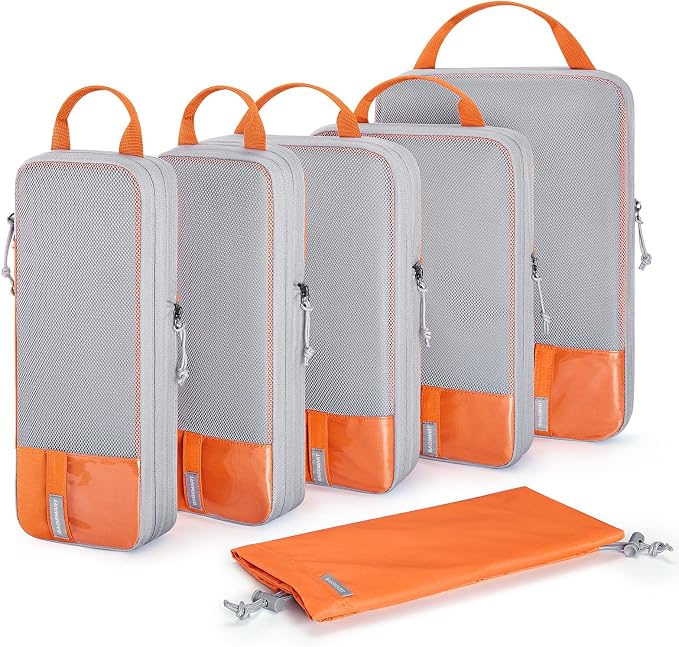 BAGSMART Compression Packing Cubes for Travel Essentials | 14 Set /6 Set /4 Set/2 Set, Lightweight, Durable