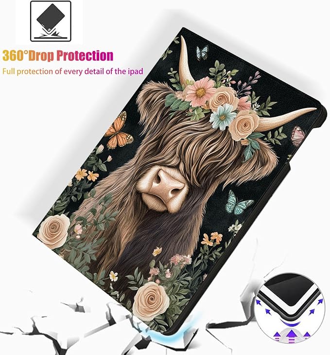 for Samsung Galaxy Tab A7 2020/2022 Model T500/T505/T507/T509 Tablet Case,Auto Wake/Sleep,Adjustable Stand Protective Cover - Starry Sky Cat