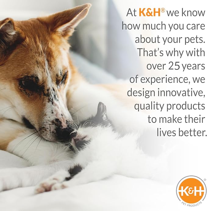 K&H Outdoor Elevated Dog Bed, Cooling Raised Dog Bed, Jumbo 56x38in, Gray | Pet Cot for Extra Large & Giant Pets, Breathable Mesh 360 Hammock Design, Indoor/Outdoor Washable Cover, Portable Metal Frame
