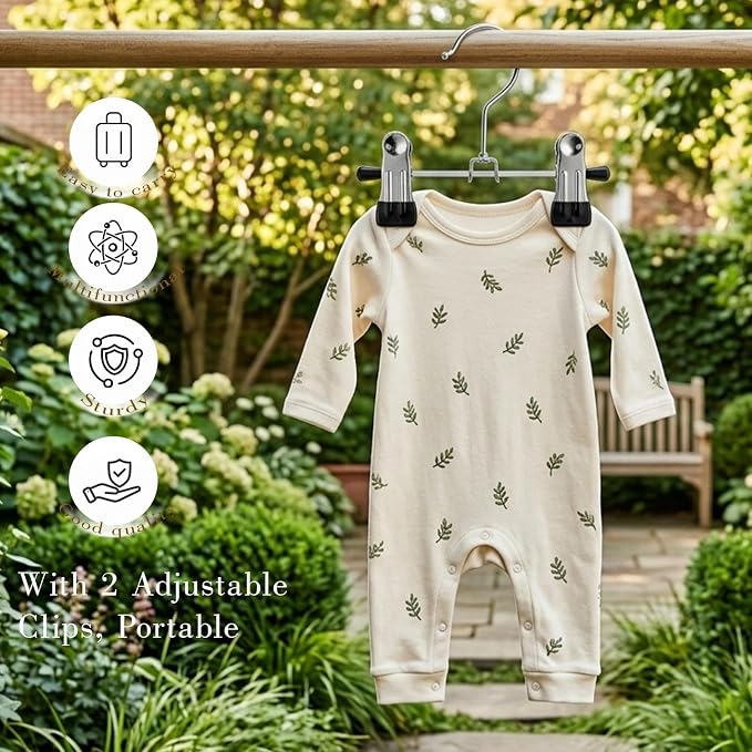 20pcs Adjustable Shoe Rack Pet Baby Pants Folder Multi Functional Travel Portable Hat 6" Heavy Duty Laundry Hooks Socks Holder Double Towels Bags Clothes Clip Boot Hanger Space Saving Home Organizer