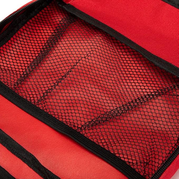 Red First Aid Bag Empty Travel Rescue Pouch First Responder Storage Medicine Emergency Bag for Car Home Office Kitchen Sport Outdoors (Green)