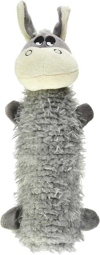 Water Bottle Dog Toys | Debbie Donkey Water Bottle Toy | 11 Inch | Plush Dog Toy | We Squeak!