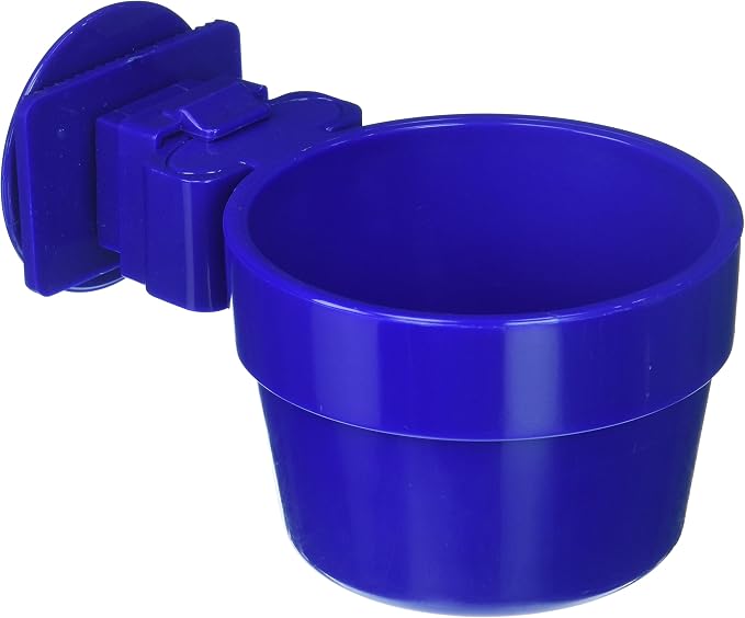 (2-Pack) Ware Plastic Slide-N-Lock Small Pet Crock, 10 Ounce - Assorted Colors