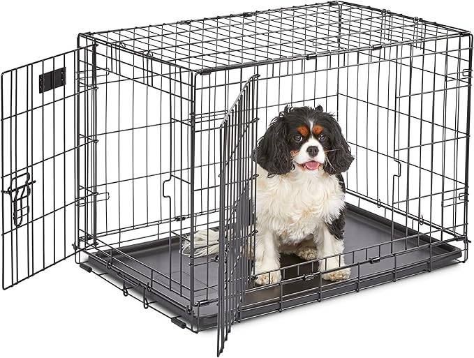 Midwest 30-Inch Double Door iCrate, for Medium Breeds, 21-40 lbs