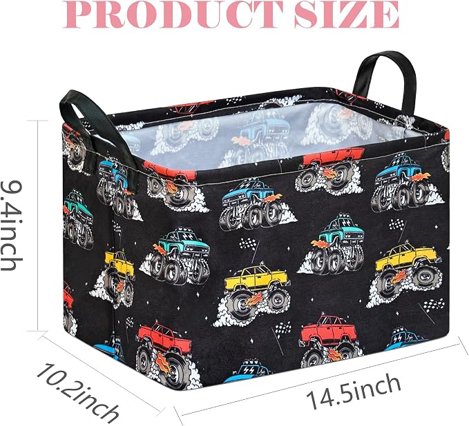 Storage Basket Home Shelf Basket Clothes Laundry Hamper | Rectangle Organizer Box Nursery Bin Gift Laundry Basket with Handles for Home