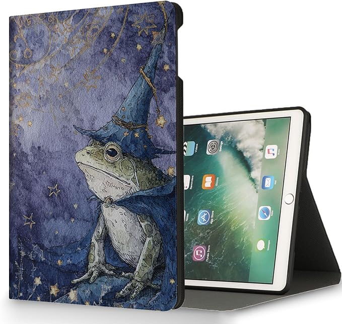 for Microsoft Surface Go 4/3/2/1-10.5" 2021 Tablet Case,Auto Wake/Sleep,Adjustable Stand Protective Cover - Magic Frog Wizard