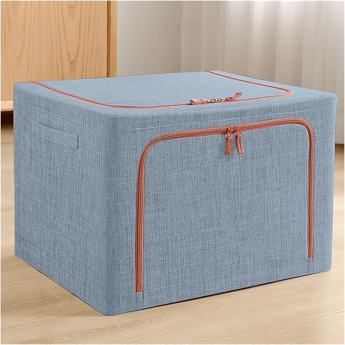 Folding Closet Organizers，dresser storage box,Drawer Organiser Clothes Clothes Storage Box Finishing Wardrobe Toy Storage Cabinet Fabric Foldable Quilt Storage Car Trunk Organizer Pet House (Color : B