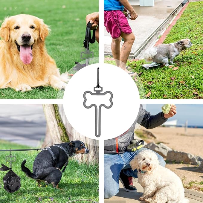 Dog Waste Bag Holder Pet Waste Bag Dispenser Dog Stuff Organizer | Portable Pet Waste Bag Dispenser Portable for Walking Travel Road Trips Puppy Active Outdoor Adventures