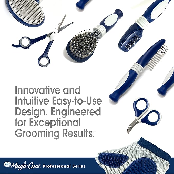 Four Paws Magic Coat Professional Series Grooming All-in-One Wet & Dry Detangling Brush for Dogs, 1 Count