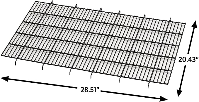 MidWest Homes for Pets Floor Grid for Dogs 1530, 1530DD, 1930, 1930DD, 1630 Curved Slide Bolt Latch, 1630DD Curved Bolt Latch