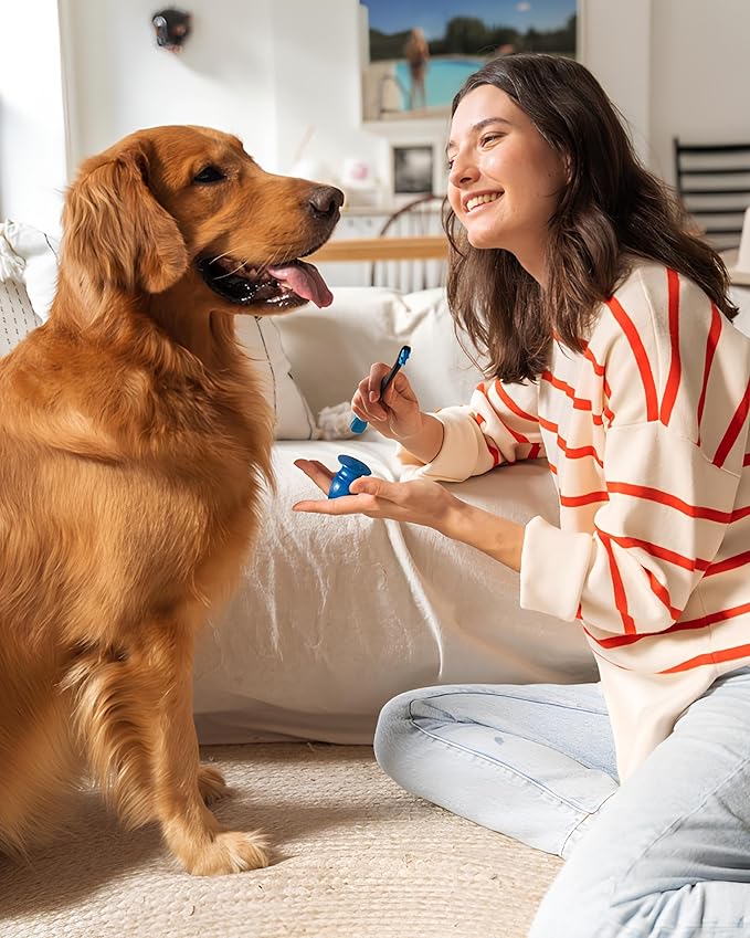Paw Ready Pet Toothbrushing Assistant for Dogs and Cats Allows You to Brush Your pet’s Teeth Without Constantly Worrying About Getting Bitten Medium Size for Pets Between 15-85 lbs. (7-38.5 Kg)