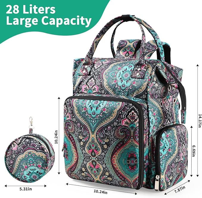 crochet bag,knitting bagBackpack and Tote Bag Storage Bag ，Large capacityYarn Storage Organizer Travel Crochet Bag Women Carrying Crochet Accessories Knitting Needles Crochet