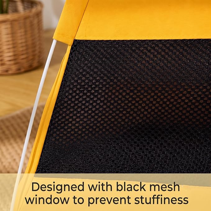 Personalized Dog Cat Pet Tent for Indoor with Name & Paw Print Multicolor | Portable Foldable Pet Cave Bed, Breathable Mesh Window, Removable Washable Cushion, Ideal for Kittens, Puppies,Small Breeds