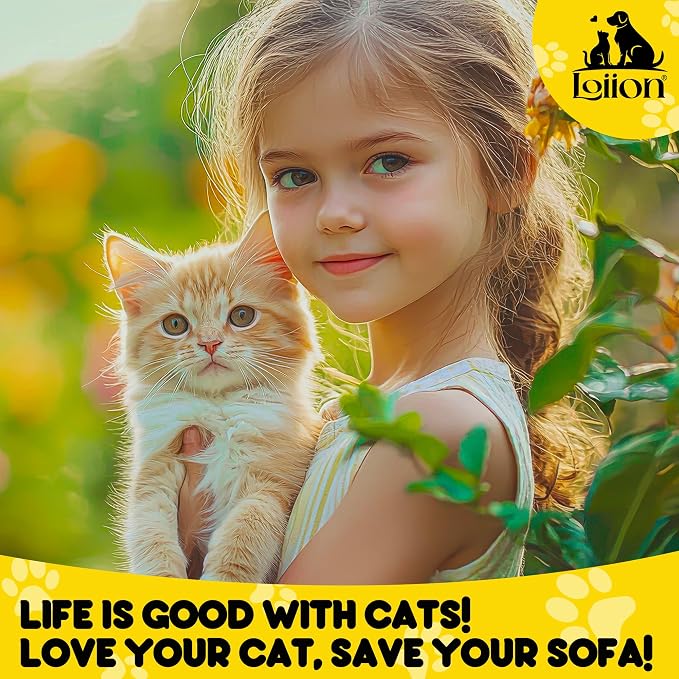 Loiion Cat Scratch Proof Furniture Protector Waterproof Sofa Cover 150"x91" | Pet-Friendly Couch Protector, Anti-Scratch & Anti-Slip Sofa Cover For Cats Dogs Kids, Machine Washable