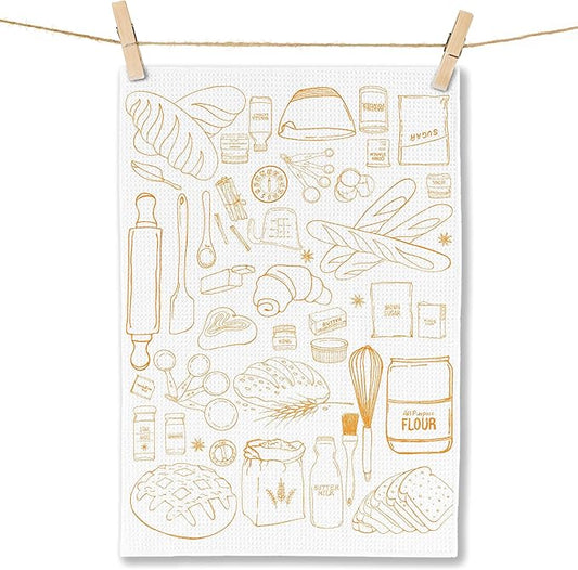Best Baking Kitchen Towels Gifts for Women, Baking Gifts Dish Towels Hand Towels for Kitchen, 16x24 Inches