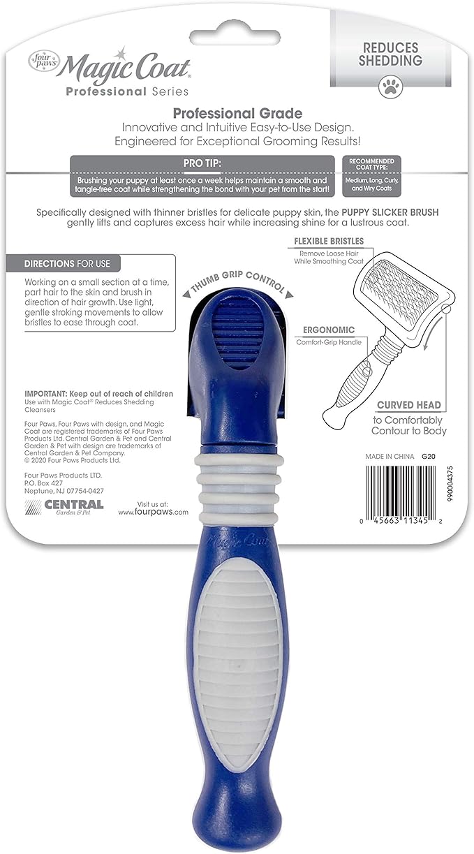 Four Paws Magic Coat Professional Series Grooming Tools - Trimmers, Nail Clippers, and Brushes for Pets