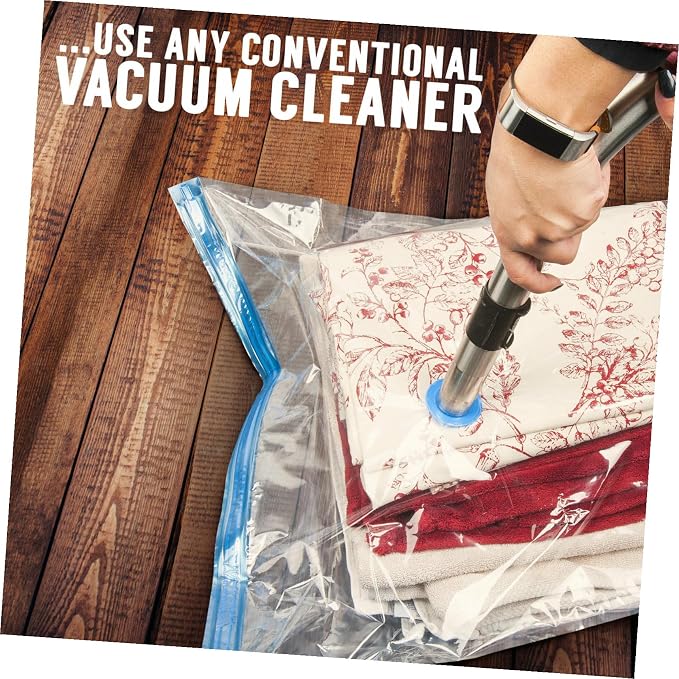Vacuum Storage Bag 50x70cm for Clothes and Quilts Space Saver | PET and PE Material, Foldable Design, Waterproof Compression, White Color, Organizer for Home Closet Storage