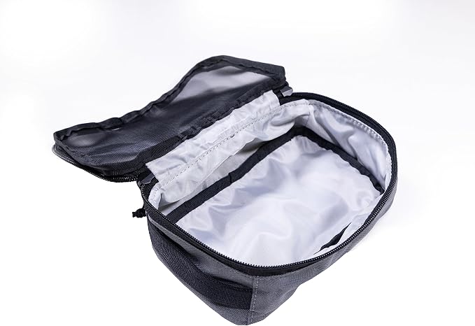 Packing Cube with Transparent Mesh Top X-Small - Charcoal Gray