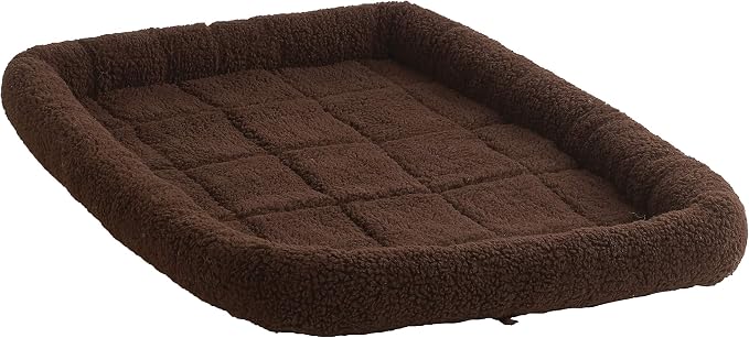 Pet Lodge® Fleece Pet Bed | Crate Pad | Machine Washable Dog Bed | Easily Storable