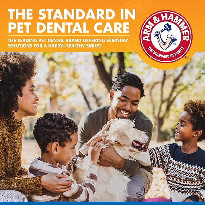 Arm & Hammer Tartar Control Dental Spray for Dogs, Mint Flavor Breath Freshener, Brushless Teeth Cleaning Oral Care with Baking Soda, Helps Reduce Plaque and Tartar Buildup, 4 Fl Oz - 24 Pack