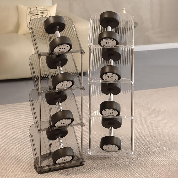 YYW Transparently Narrow Shoe Rack, Vertical Shoe Rack for Entryway Corner | Small Shoe Storage Organizer, Save Space Slim Shoe Shelf for Front Door Entrance, Easy To Assemble, PET Material
