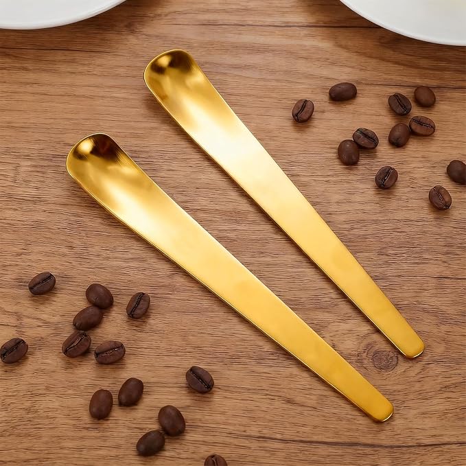 2 Pcs Dog Cat Spoon Pet Can Spoons Can Scoop Pet Feeding Spoon | Stainless Steel, Portable, Long Handle, Food Scoop, Wet Food Storage Feeder, for Wet Foods and Cans