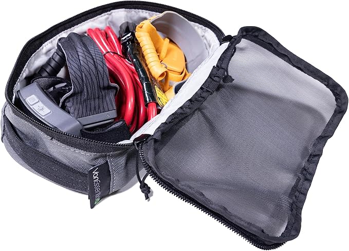 Packing Cube with Transparent Mesh Top X-Small - Charcoal Gray