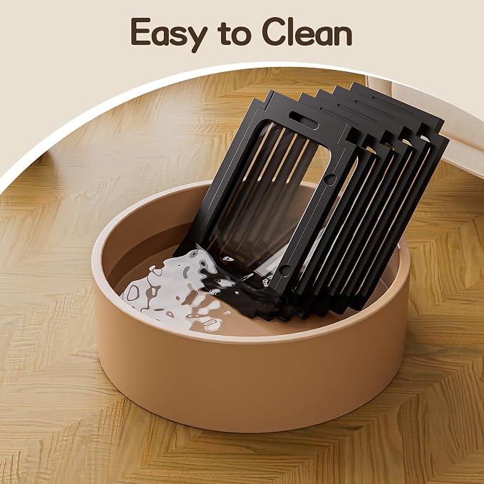 Jalove 30" H Clear Acrylic Dog Playpen Indoor, Easy Assemble Whelping Crate | Ideal for Small to Medium Dogs,Relieves Pet Anxiety, 10PCS for Rabbit Transparent Pet Pen, Kennel Cage Enclosure, Black