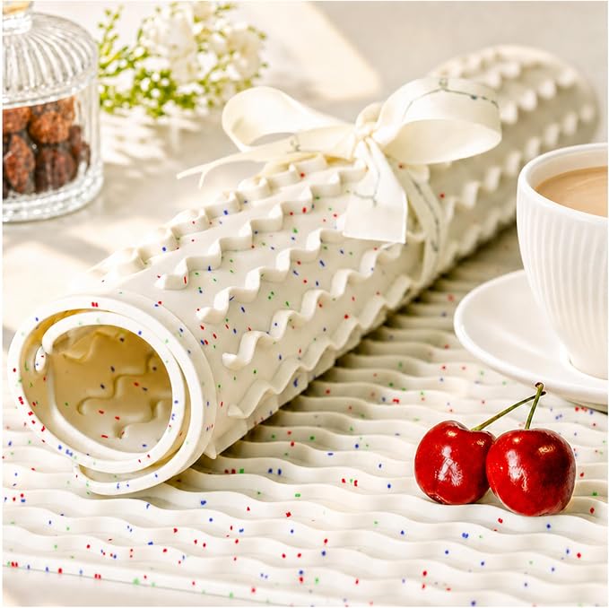 CAKETIME 2 Pack Multicolor Silicone Dish Drying Mat for Kitchen Counter Dining Placemats Heat Resistant Shower Caddy Waterproof Coffee Bar Refrigerator Liners Essentials Home Decor Must Haves 2026
