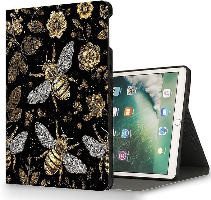 for Samsung Galaxy Tab A 8.4 Model T307 Tablet Case,Auto Wake/Sleep,Adjustable Stand Protective Cover - Anchor Floral