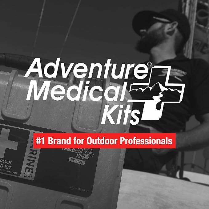 Adventure Medical Kits Marine Series Medical Kit - 1500 - Boat First Aid Kit For Small Crews 24 Hours From Care - Includes Emergency Medical Supplies Like Bandages, Medicine, Guide Book & More | Exceeds Coast Guard Standards & Comes in a Shockproof, Wa...
