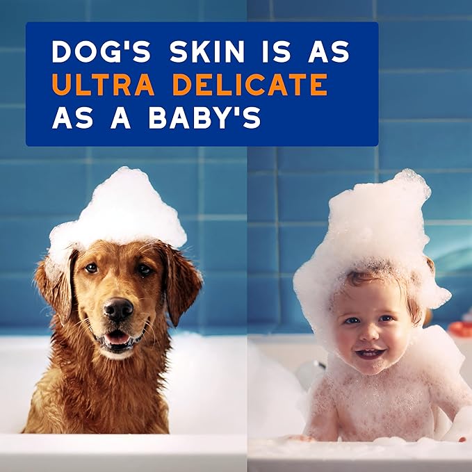 DOUXO® Skin & Coat SPA - Ultra-Safe 2 in 1 Conditioning Dog Shampoo, 16 fl oz, Cleans and Deeply Hydrates The Skin, Leaves The Coat Soft, Silky and Detangled