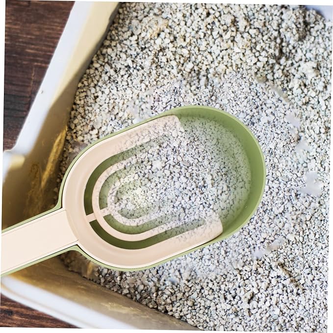 1 Set Cat Litter Shovel Cat Litter Picker Pet Litter Dustpan Cat Sand Shovel Portable Hamster Sifter Scoop Green Litter Scoop Pet Cleaning Scoop Cat Scooper Poo Cleaning Shovel Pp