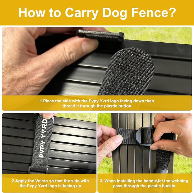 Heavy-Duty Iron Dog Playpen Outdoor Indoor,24 Inch 8 Panels Dog Play Pen | Dog Fences for RV Camping/Yard/Garden,Portable Dog Play Pen for Dogs,Puppies,Small Animals,Black Silver
