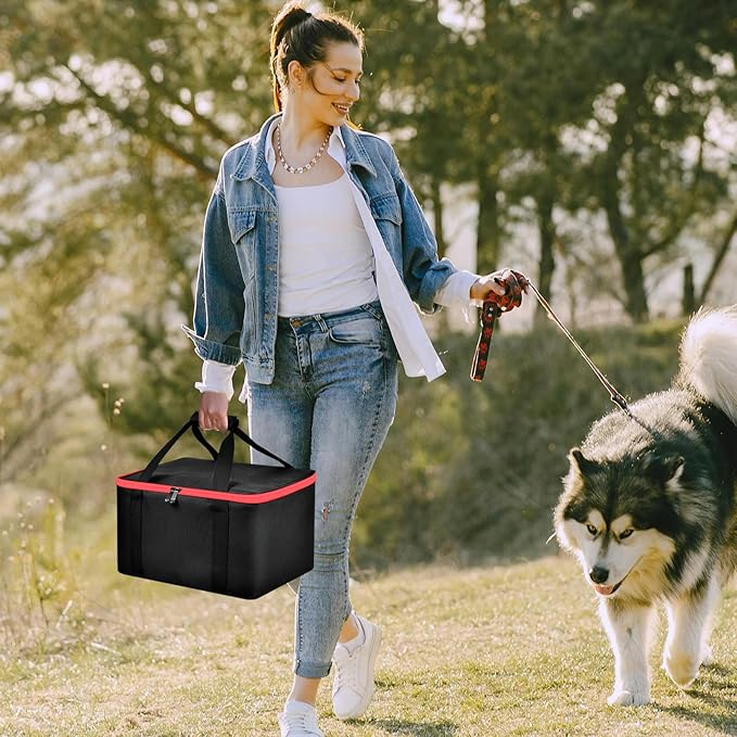 Pet Grooming Kit Supplies Organizer | Bag Only | for oneisall/for Neabot Neakasa P1 Pro Dog Hair Vacuum | Clippers Nail Grinder, Cleaning Brush, Trimmer Case for Pet Owners | Travel & Home Use