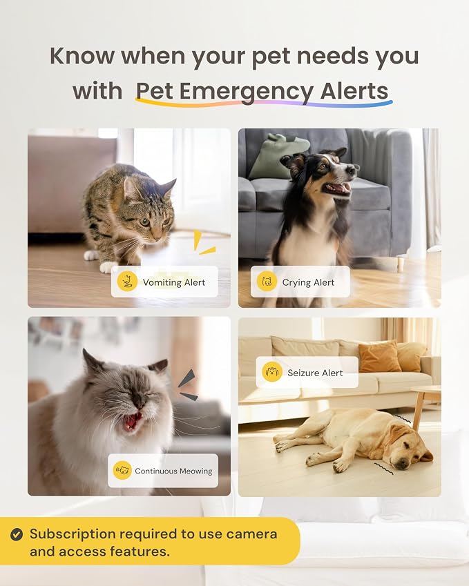 Furbo Mini Pet Camera [Paid Plan Required to Activate]