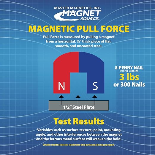 Master Magnetics Magnetic Floor Sweeper with Release - Heavy Duty Push-Type, 14" Sweeping Width, 1 Each, MFSM14RX