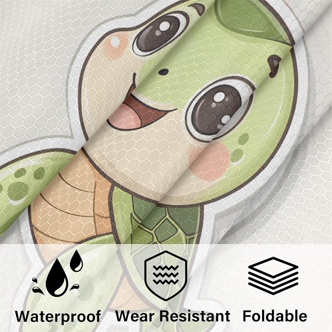 Cute 6 Set Compression Packing Cubes Sea Turtle Expandable Packing Organizer for Travel Accessories Luggage Suitcase Bag
