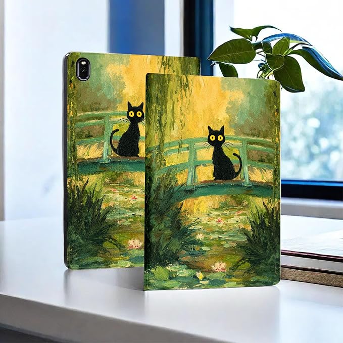 for Samsung Galaxy Tab E 9.6 Inch 2015 Model T560/T561/T567 Tablet Case,Auto Wake/Sleep,Adjustable Stand Protective Cover - Dreamy Heart Watercolor