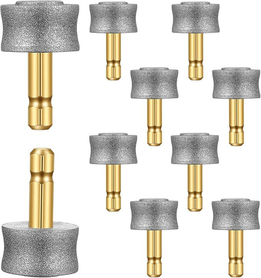 10 Pack Dog Nail Grinder Replacement Heads, Dog Nail Grinder Diamond Bit Compatible with Casfuy LOPSIC Most Brands Electric Pet Trimmer