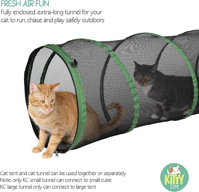 Kitty City Large Outdoor 20-Foot Play Tunnel Only